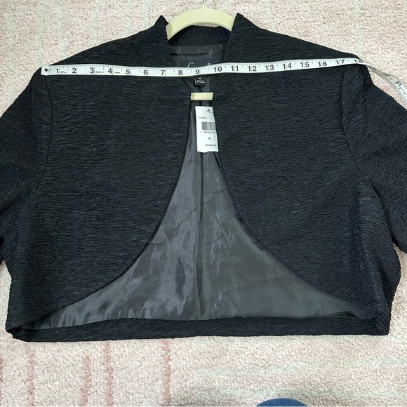 NWT Connected Apparel Cropped Bolero Jacket Formal Coverup Size XL - Picture 5 of 9